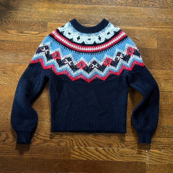 JCREW Zigzag Fair Isle sweater - Picture 3 of 9